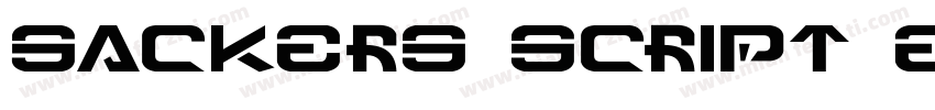 Sackers Script Engli字体转换
